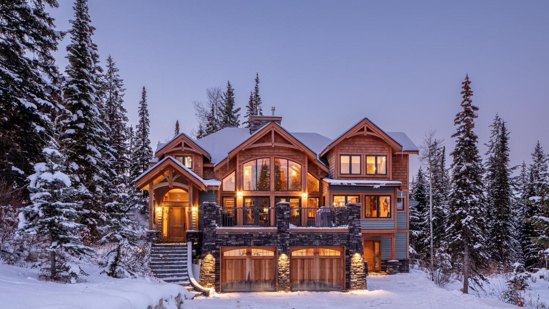 Lush Mountain Accommodations โกลเดน ภายนอก รูปภาพ
